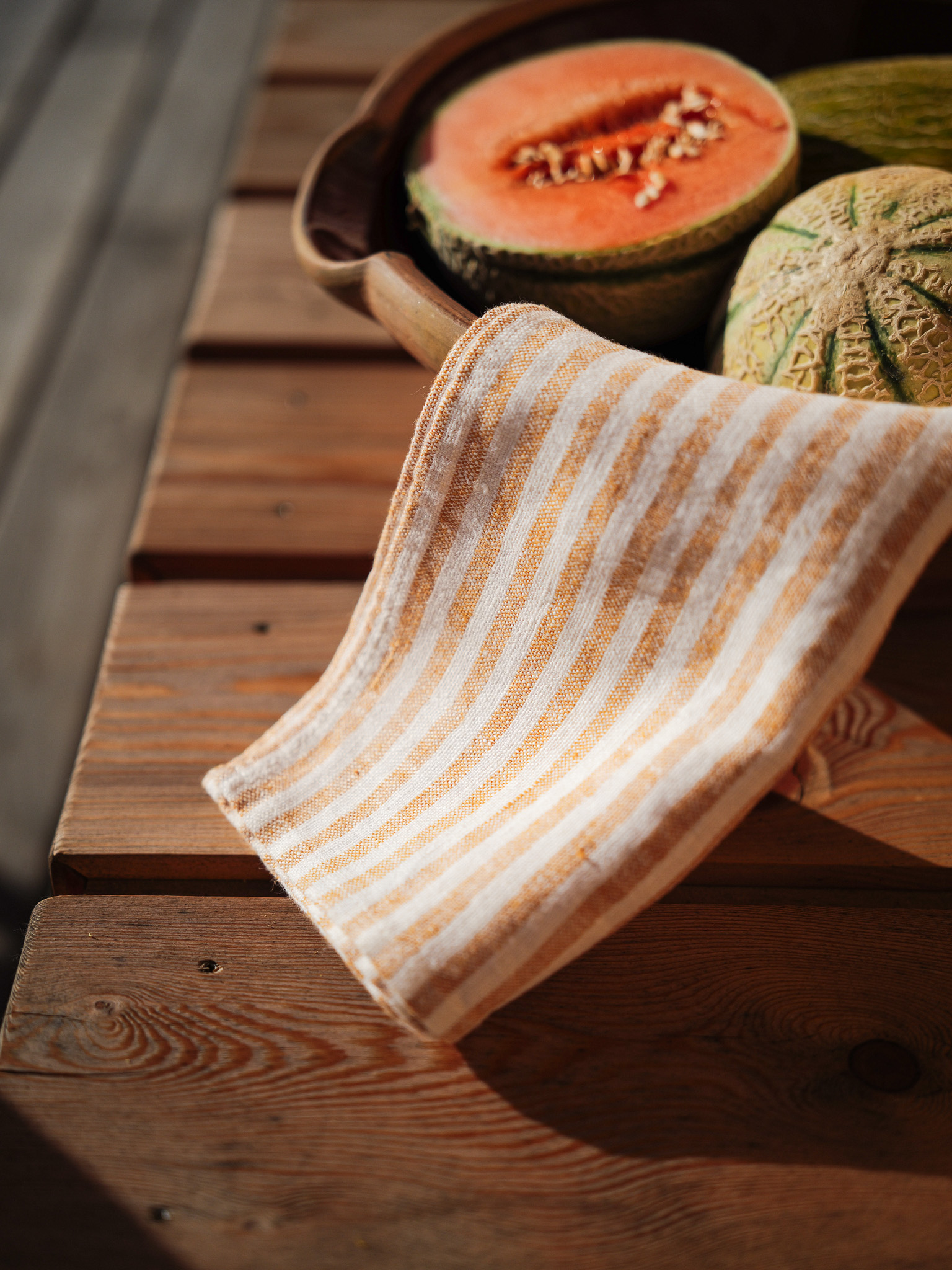 Linen Napkin New Gold Brittany