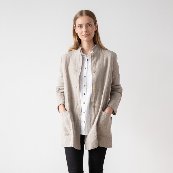 Natural Leinenjacke Paolo